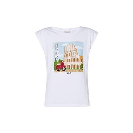 Liu Jo Jeans liu jo t-shirt liu jo da donna colore bianco roma city codice: wa3291 js923 q9432 bianco bianco roma city