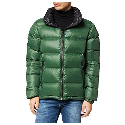 Superdry alpine luxe down jacket giacca, verde scuro, xl uomo