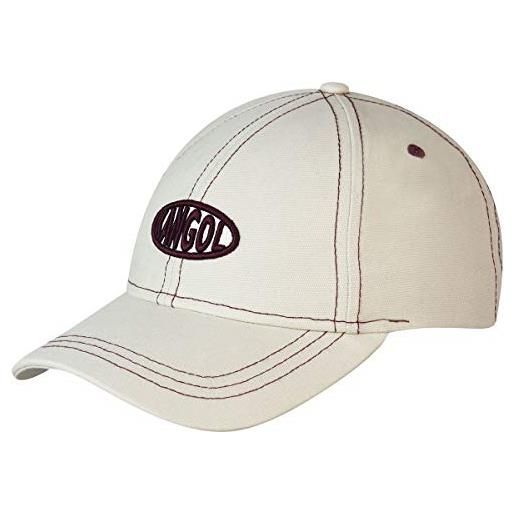 Kangol cappellino workwear berretto baseball curved brim cap taglia unica - bianco crema