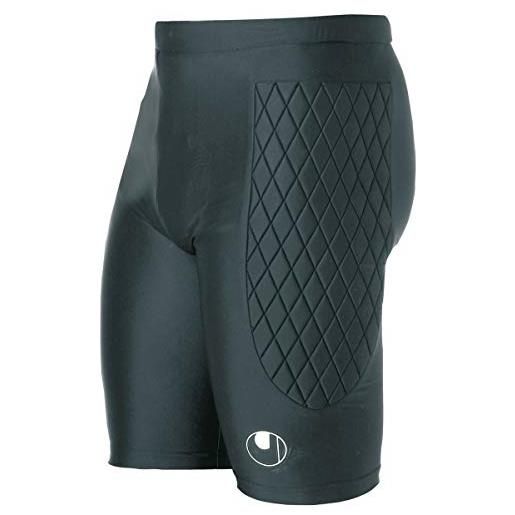uhlsport pantaloncini da portiere con imbottitura laterale, colore: nero