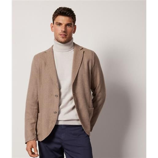 Falconeri giacca in cashmere naturale