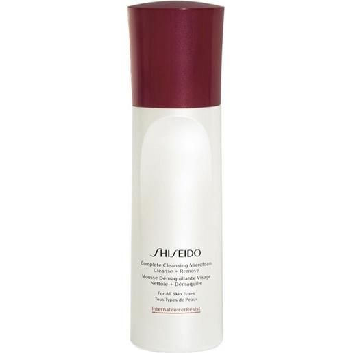 Shiseido complete cleansing microfoam - mousse detergente 180 ml