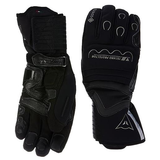 Dainese scout 2 unisex gore-tex gloves, guanti moto touring invernali impermeabili compatibili per touch screen, nero, xl