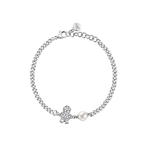 Morellato perla bracciale donna in argento 925, perla - saer47