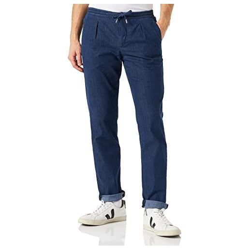 Hackett London denim jogger pantaloni, jeans, 37w / 32l uomo