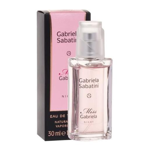 Gabriela Sabatini miss gabriela night 30 ml eau de toilette per donna