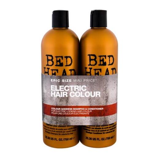 Tigi bed head colour goddess cofanetti shampoo 750 ml + balsamo 750 ml per donna