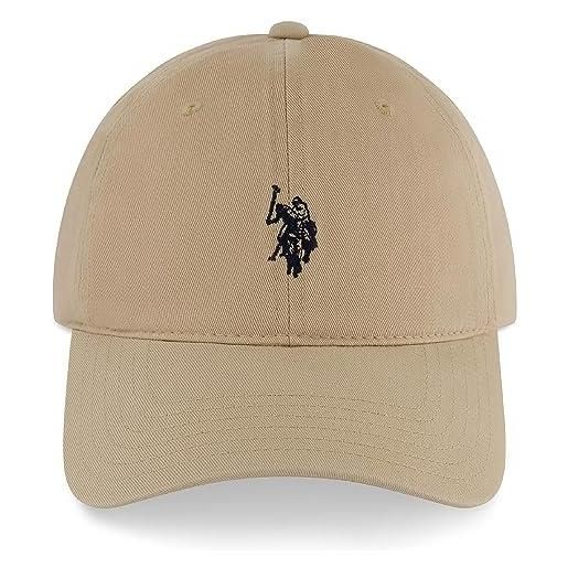 U.S.POLO ASSN. u. S. Polo assn. Concept one small polo pony logo baseball hat, 100% cotton, adjustable cap, khaki