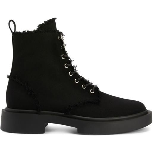 Giuseppe Zanotti stivali biker adric - nero