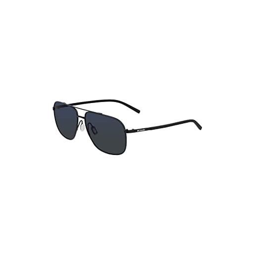 Columbia men's sunglasses c115sp mist trail - matte black/blue mirror lens with dark blue mirror lens