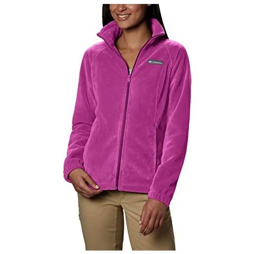 Columbia benton springs full zip giacca, rosa (dusty pink), l donna
