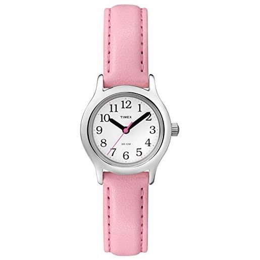Timex time machines t79081 orologio da polso da bambino, 24 mm, colore: rosa