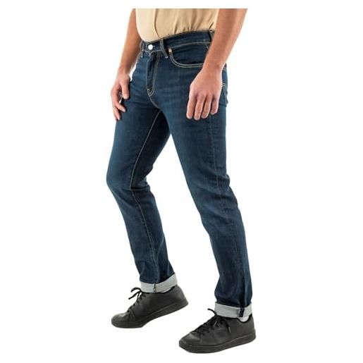 Levi's 511 slim, jeans uomo, nero storm rider adv, 30w / 34l