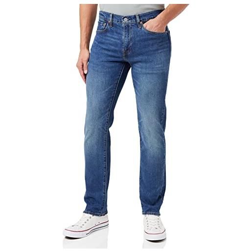 Levi's 511 slim, jeans uomo, blu shitake, 34w / 32l
