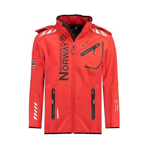 Geographical Norway - softshell da uomo rosso s