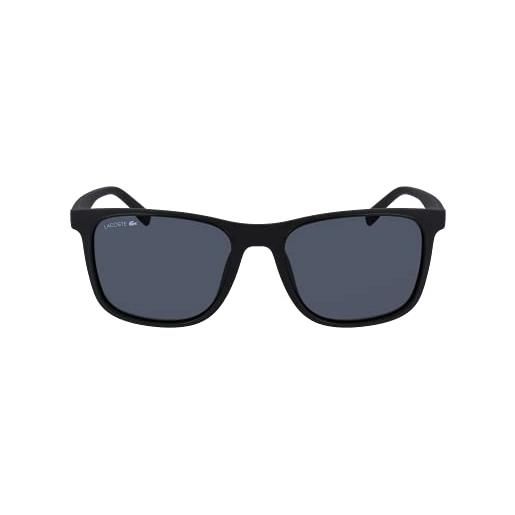 Lacoste l882s-317, occhiali uomo, crystal/khaki, taglia unica