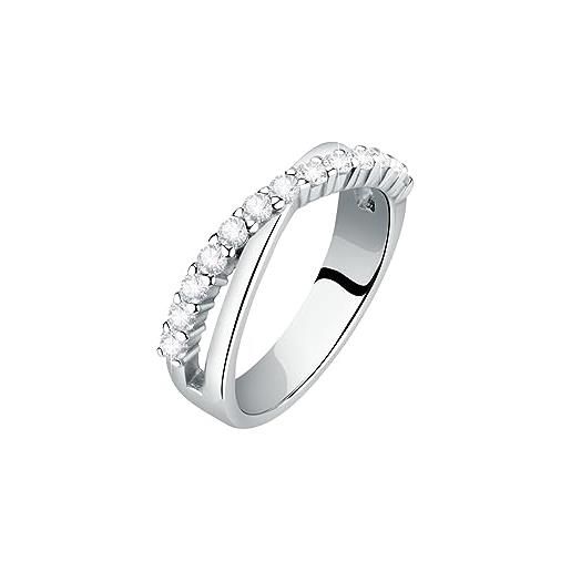 Morellato scintille anello donna in argento 925, zirconi - saqf15