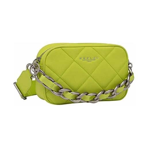 REPLAY fw3406.000. A0343g, borsa a mano donna, verde (lt yellow green 164), onesize