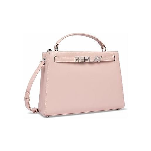 REPLAY fw3443.003. A0458a, borsa a mano donna, rosa (lt pink 228), onesize