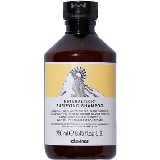 Davines purifying shampoo 250ml - shampoo purificante cute con forfora grassa o secca