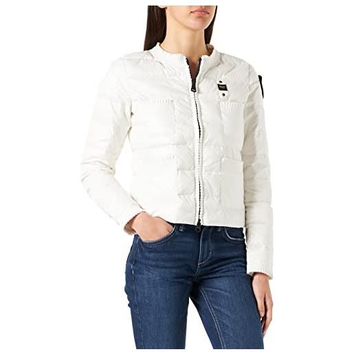 Blauer giubbini corti imbottito piuma giacchetto, 100 bianco ottico, m donna