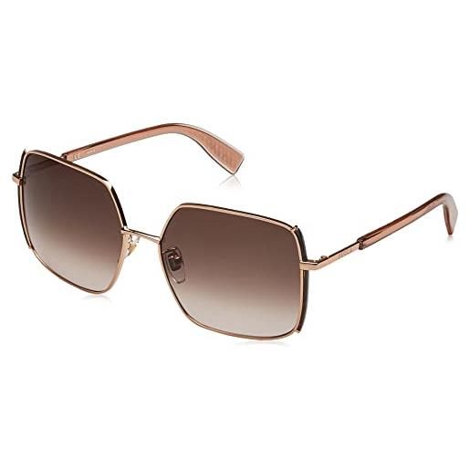 Furla sfu538 08fc sunglasses metall, standard, 58, rame lucido oro, unisex-adulto