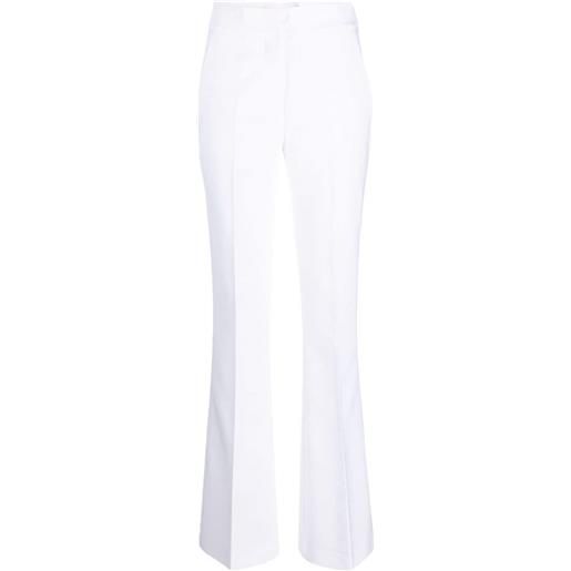 Genny pantaloni svasati sartoriali - bianco