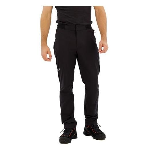 SALEWA pedroc 4 dst m reg pants pantalone, black-out, xxl uomo