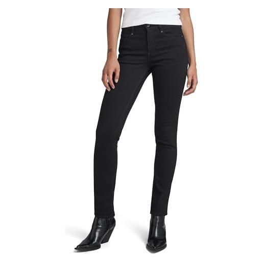 G-STAR RAW noxer straight jeans, bianco (white d17192-c669-110), 31w / 32l donna