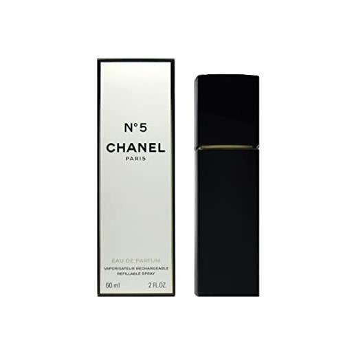 Chanel no. 5 mujer, perfume, rellenable, color negro, one size, 60 ml