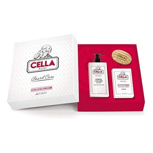 CELLA MILANO set shampoo/olio/pennello cella