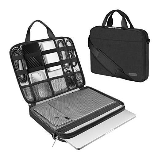 Arvok 13 13,3 pollici sleeve per laptop/impermeabile custodia di neoprene borsa/caso protettiva/borsa da trasporto per hp/mac. Book/lenovo/asus/dell/msi/acer/fujitsu/samsung/sony, nero