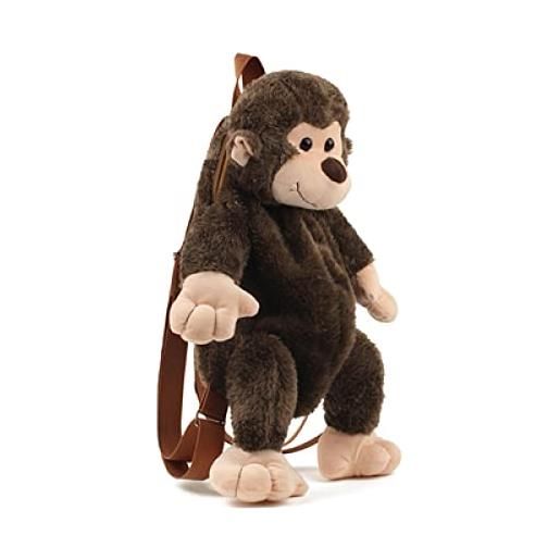 DLRICH zaino teddy bear doll peluche zaini per adulto orso zaino cane koala peluche donne sacchetto regalo per ragazze, scimmia