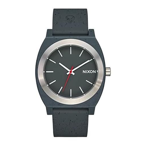 Nixon orologio analogueico quarzo uomo con cinturino in silicone a1361-5136-00