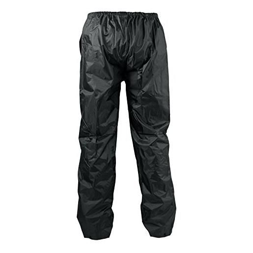 A-Pro, pantaloni impermeabili per viaggiare in scooter e motocicletta, unisex, di colore nero, 3xl