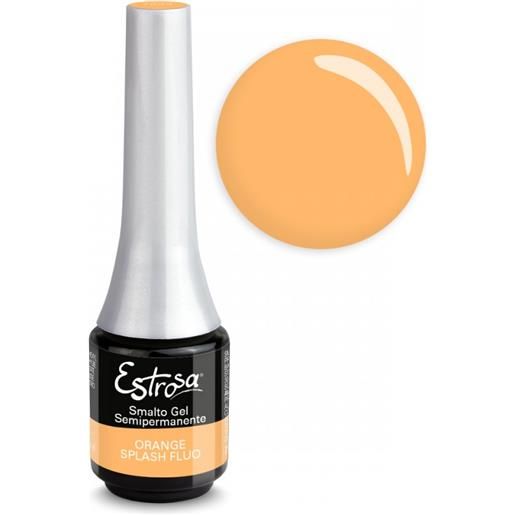 Estrosa orange splash fluo - smalto semipermanente 7 ml