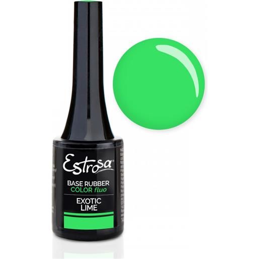 Estrosa exotic lime fluo - base rubber color 14 ml