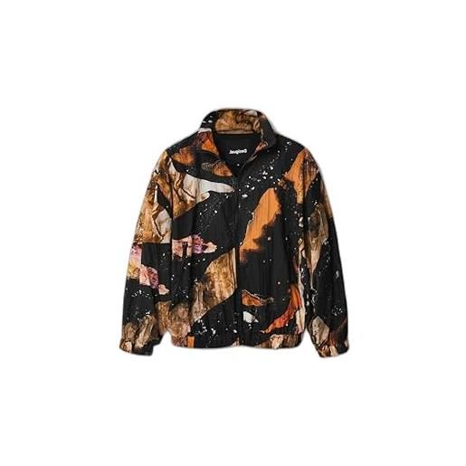 Desigual chaq_indonesia, 2000 black, giacca donna, nero, l