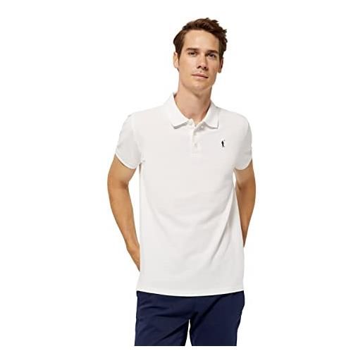 Polo Club polo manica corta uomo blu royal regular fit maglietta 100% cotone