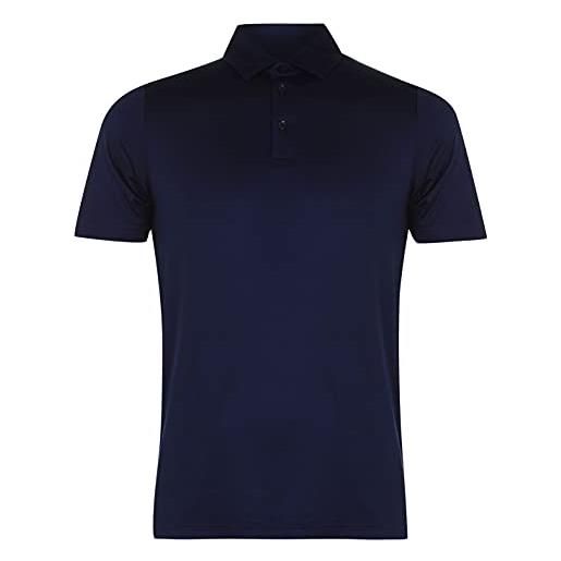 Callaway uomo solid polo t-shirt maglietta manica corta sportivi peacoat 2xl
