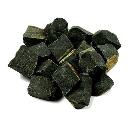 Blessfull Healing 1/2 (mezza) libbra bulk pietre grezze di agata nera naturale cristalli lucidati per cristalli curativi, meditazione