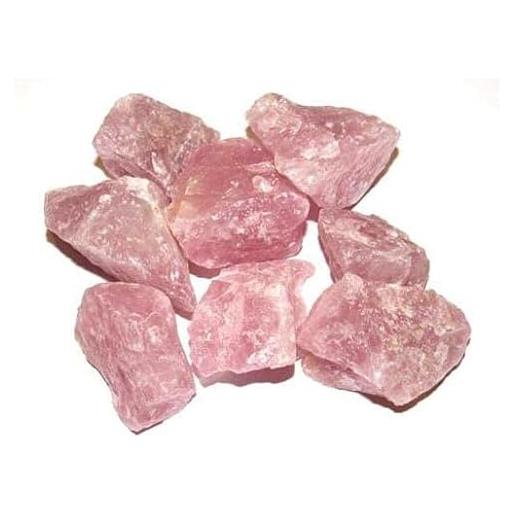 Blessfull Healing 1/2 (mezza) libbra bulk quarzo rosa naturale pietre grezze cristalli lucidati per cristalli curativi, meditazione