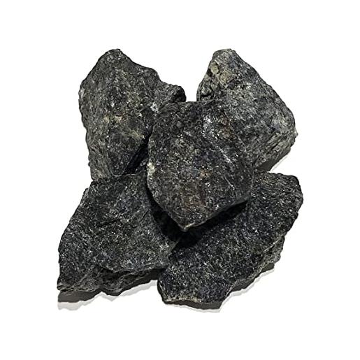 Blessfull Healing 1/2 (mezza) libbra bulk natural black nuummite pietre grezze cristalli lucidati per cristalli curativi, meditazione