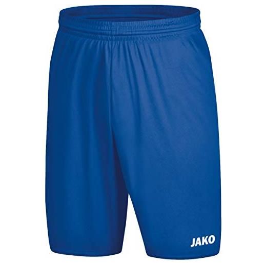 JAKO - pantaloni sportivi da calcio unisex per bambini, modello anderlecht 2.0, unisex - bambini, pantaloni sportivi da calcio. , 4403, blu reale, 152