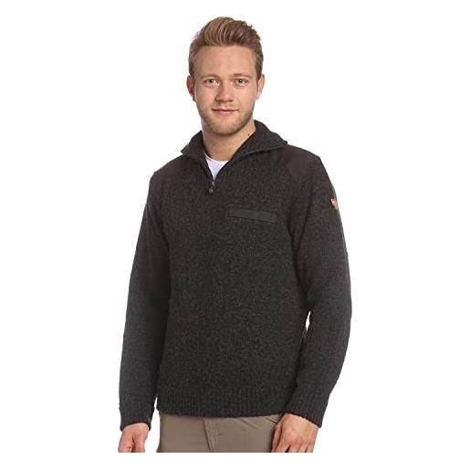 Fjällräven koster sweater m, felpa uomo, grigio (662-dark grey), l