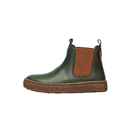 Naturino figus-chelsea boots casual verde scuro 30