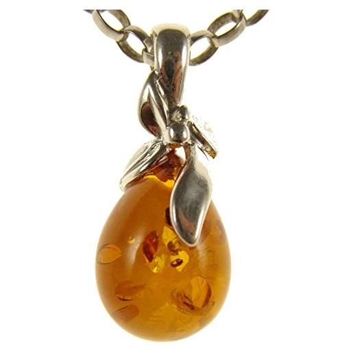 Collane e Girocollo - Cozmos sa necklaces 925 argento arancione ambra