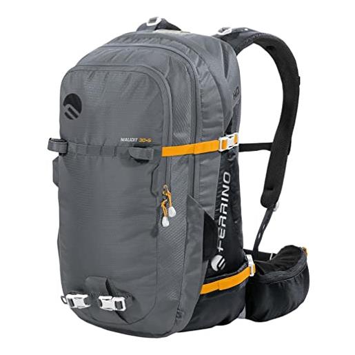 Ferrino backpack maudit zaino, adulti unisex, dark grey (grigio), 30+5 l