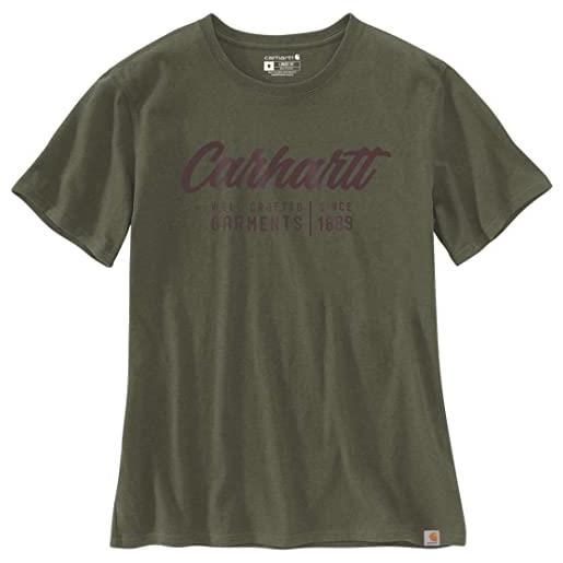 Carhartt crafted graphic t-shirt donna oliva s