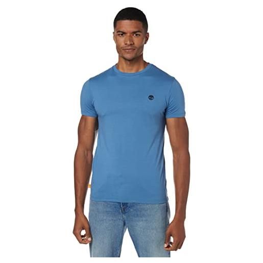 Timberland-t-shirt uomo slim con logo-taglia m (a2br3)